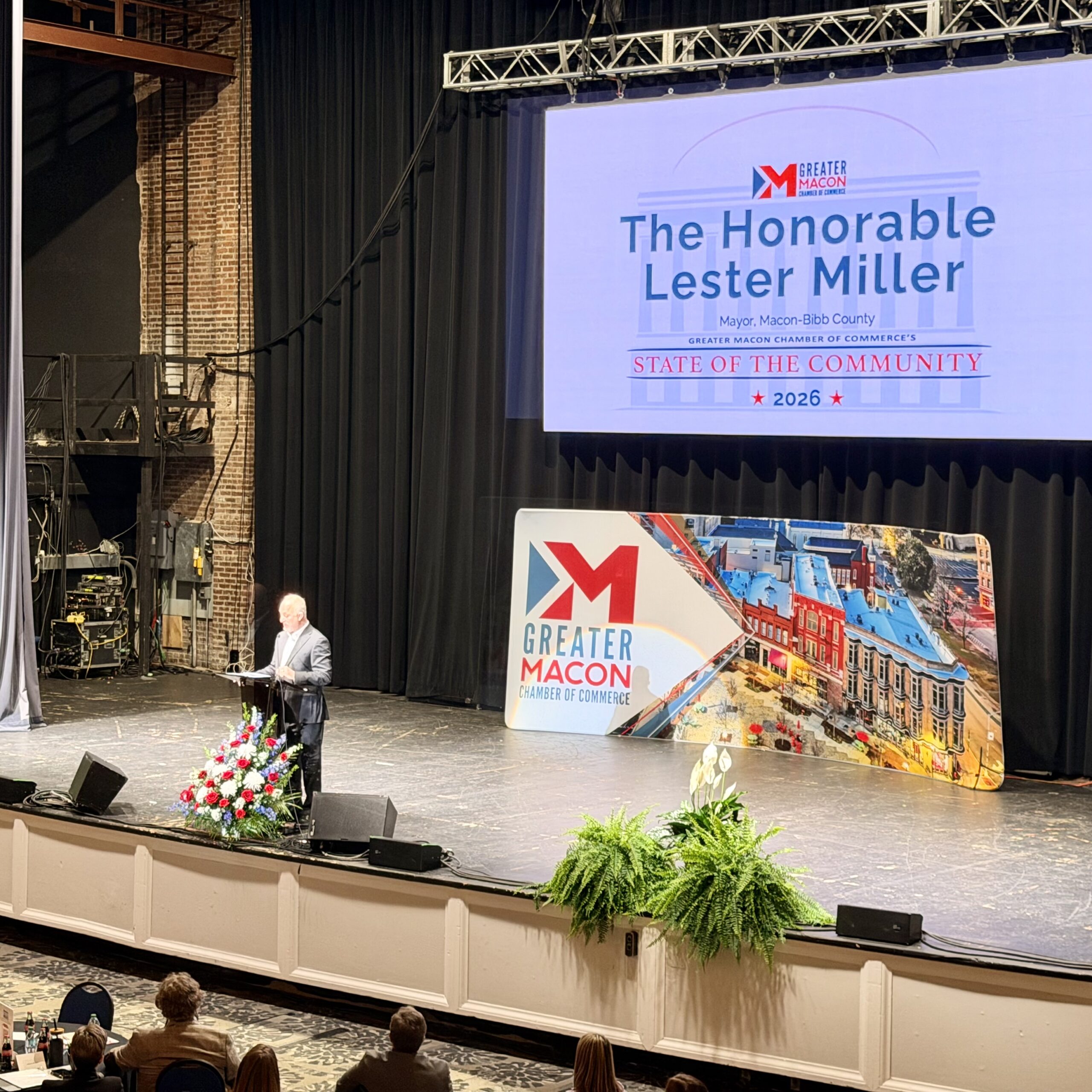 State of the Community Macon 2026: alcalde Lester Miller